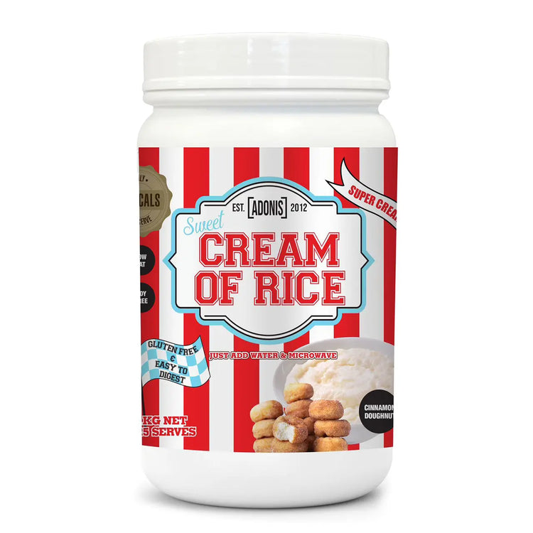 Adonis Protein Sweet Cream of Rice (Carbohydrates) : Irresistible Taste, Guilt-Free Goodness & Easy to Digest- 1kg Adonis