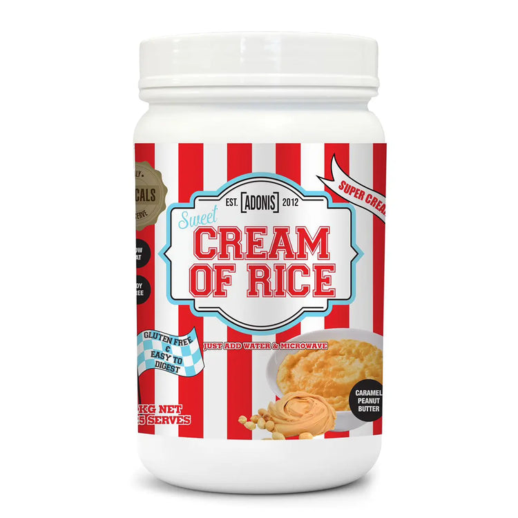 Adonis Protein Sweet Cream of Rice (Carbohydrates) : Irresistible Taste, Guilt-Free Goodness & Easy to Digest- 1kg Adonis