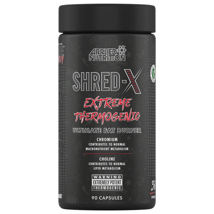 Applied Nutrition Shred X, 90 Capsules, Contributes to Macronutrient Metabolism Applied Nutrition