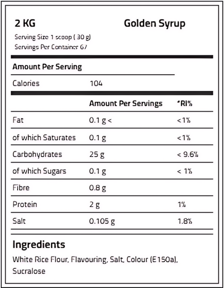 Applied Nutrition Cream of Rice 2kg