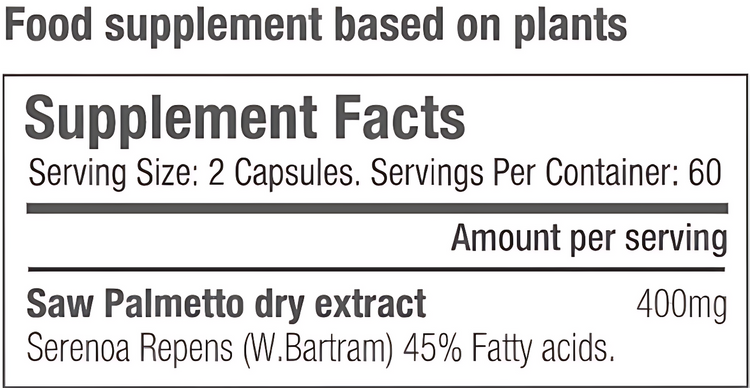 غالي ستارلابكبسولات ساو بالميتو ١٢٠ كبسولة | توازن هرموني وصحة البروستاتا