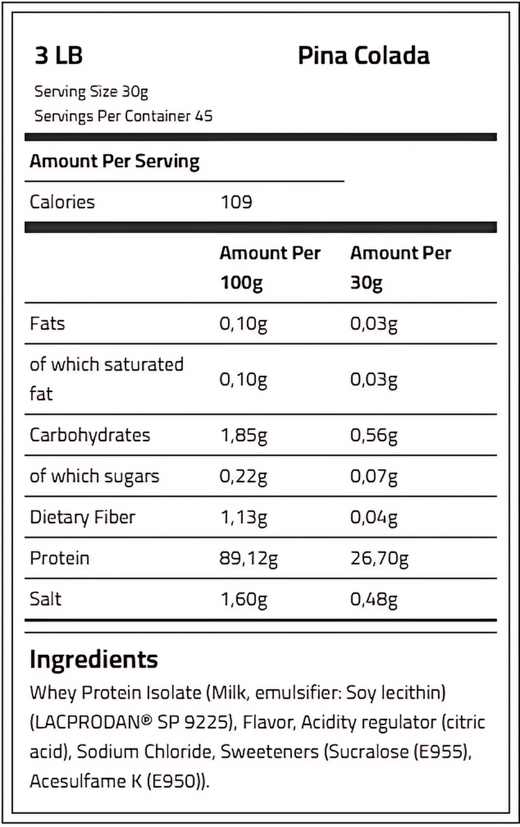 ستارلابمسحوق بروتين IsoJuice – 1360 جرام | مكمل غذائي عالي الجودة