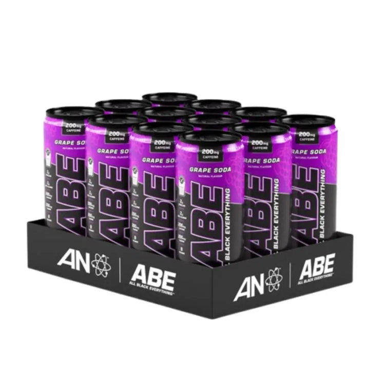 Applied Nutrition ABE Ultimate Pre-Workout Cans: High-Energy Performance Boost with Explosive Ingredients! 12-Pack (330ml Each) ๐๏ธโโ๏ธ Applied Nutrition