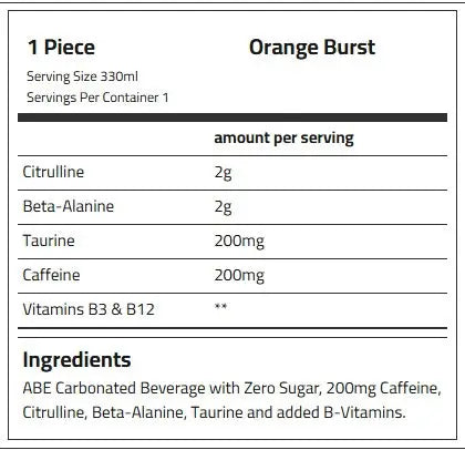 Applied Nutrition ABE Ultimate Pre-Workout Cans: High-Energy Performance Boost with Explosive Ingredients! 12-Pack (330ml Each) ๐๏ธโโ๏ธ Applied Nutrition