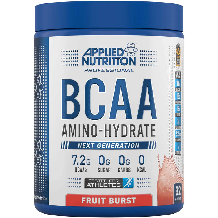 Applied Nutrition BCAA Amino Hydrate, Watermelon, 32 Serving, Replenish Electrolytes Puzzle Supps