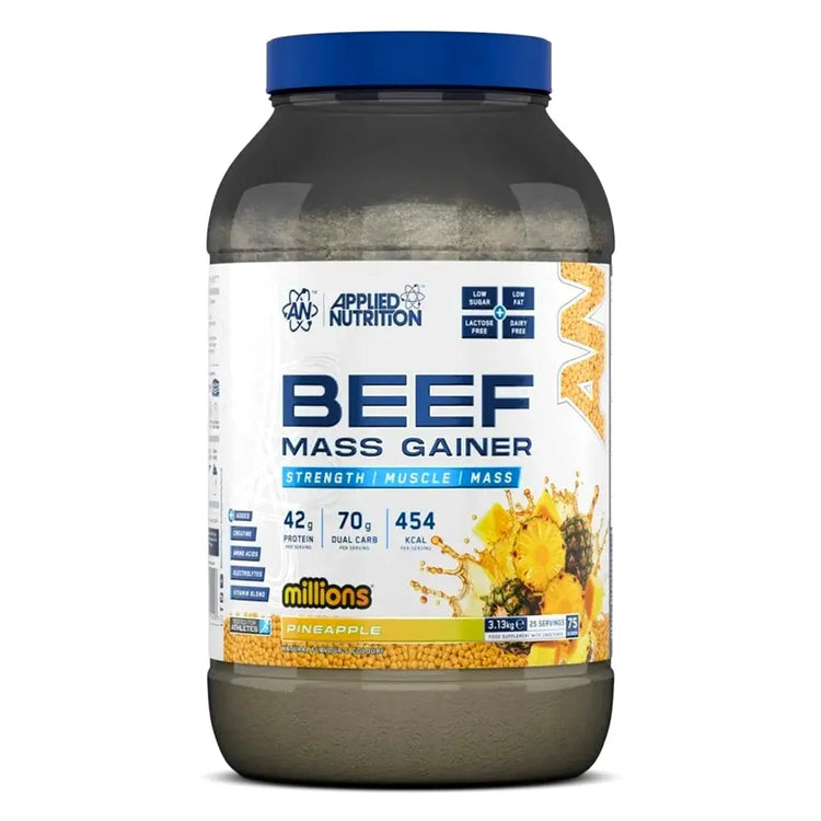 Applied Nutrition Beef Mass Gainer, 3 Kg, 75 servings Beef Protein Applied Nutrition
