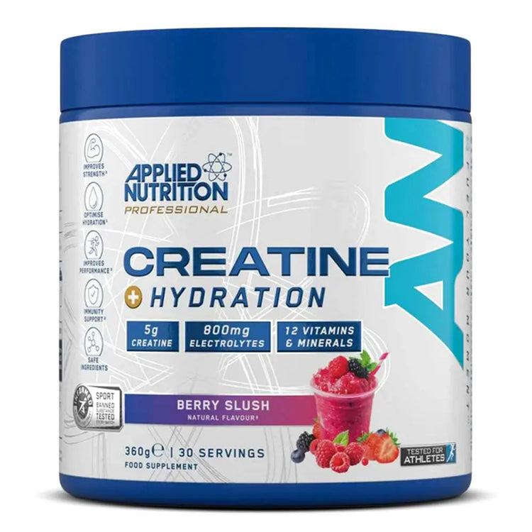 Applied Nutrition Creatine + Hydration, 30 servings, Support Endurance and Strength (360g) Applied Nutrition