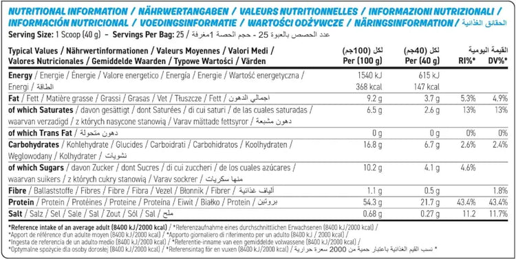 Applied Nutrition Protein Cookie Dough 1kg – 22g Grass-Fed Whey & Collagen/ serving Applied Nutrition