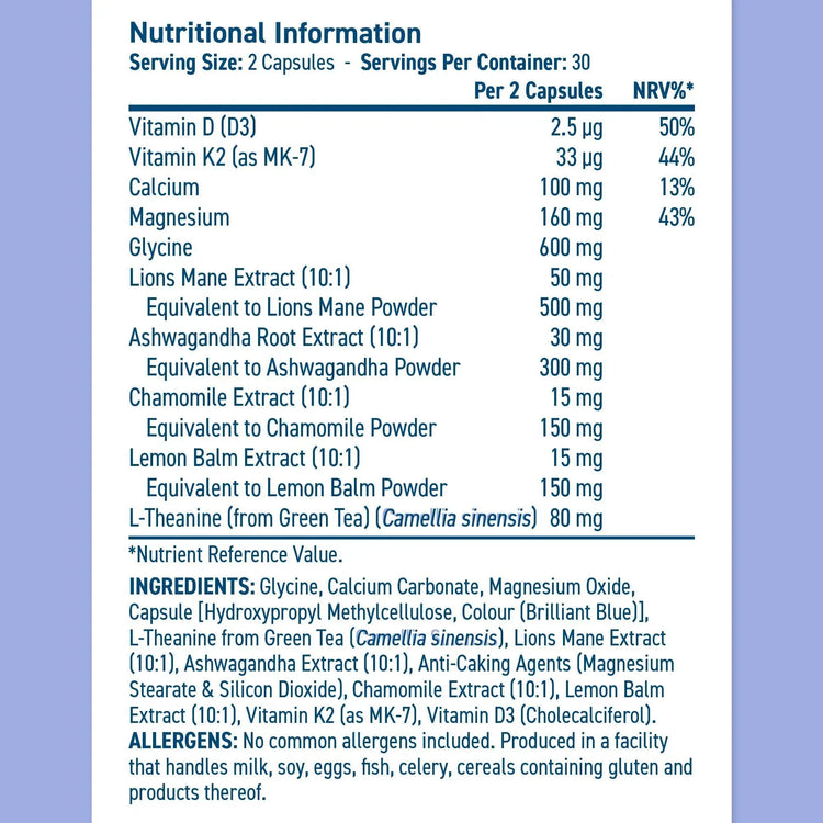 Applied Nutrition Sleep Support Capsules (60 Capsules) Puzzle Supps