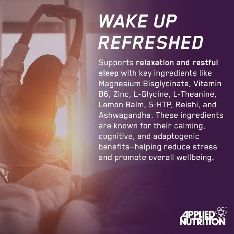 Applied Nutrition Sleep Unwind & Recover, 300 Gm, Improves Sleep Quality Applied Nutrition
