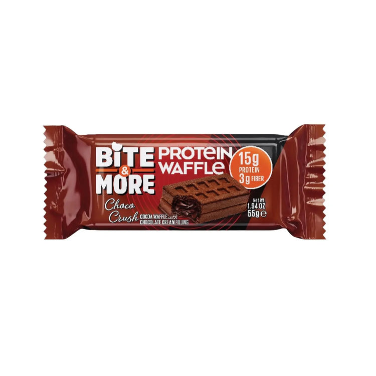 Bite & more Protein waffles No Added Sugar | 50g Bite & more