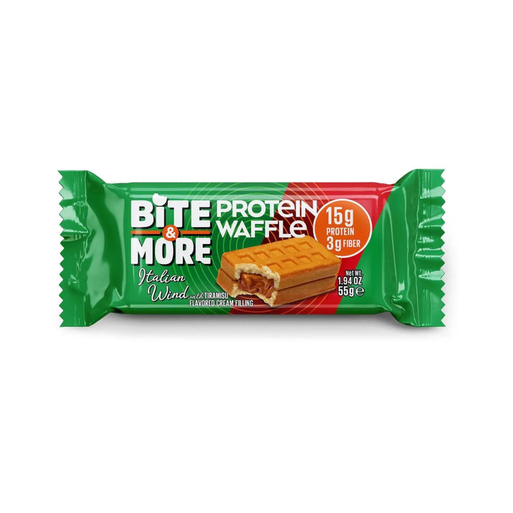 Bite & more Protein waffles No Added Sugar | 50g Bite & more
