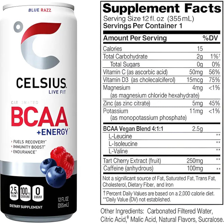 CELSIUS BCAA ENEGRY 330ml Celsius