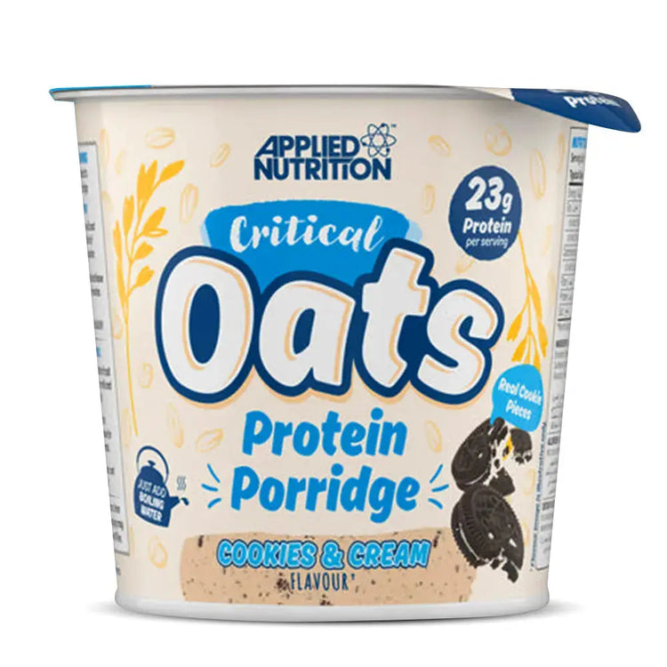 Applied Nutrition CRITICAL OATS 12x60g 12 pieces per Box 720g Applied Nutrition