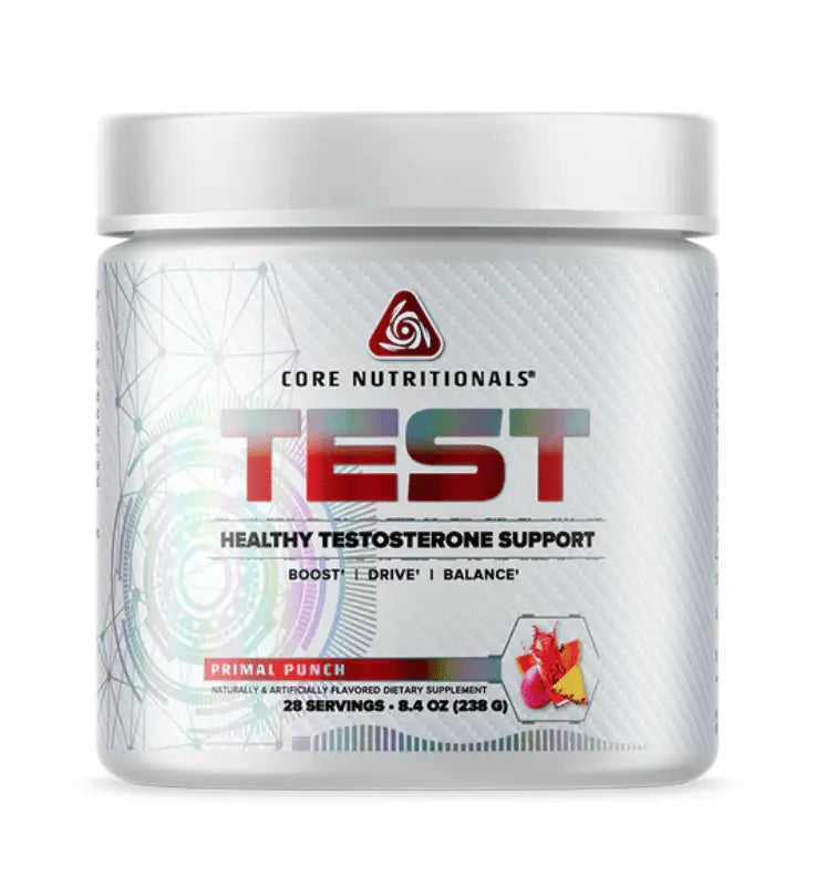 Core Nutrition TEST Powder 28 servings core nutrion