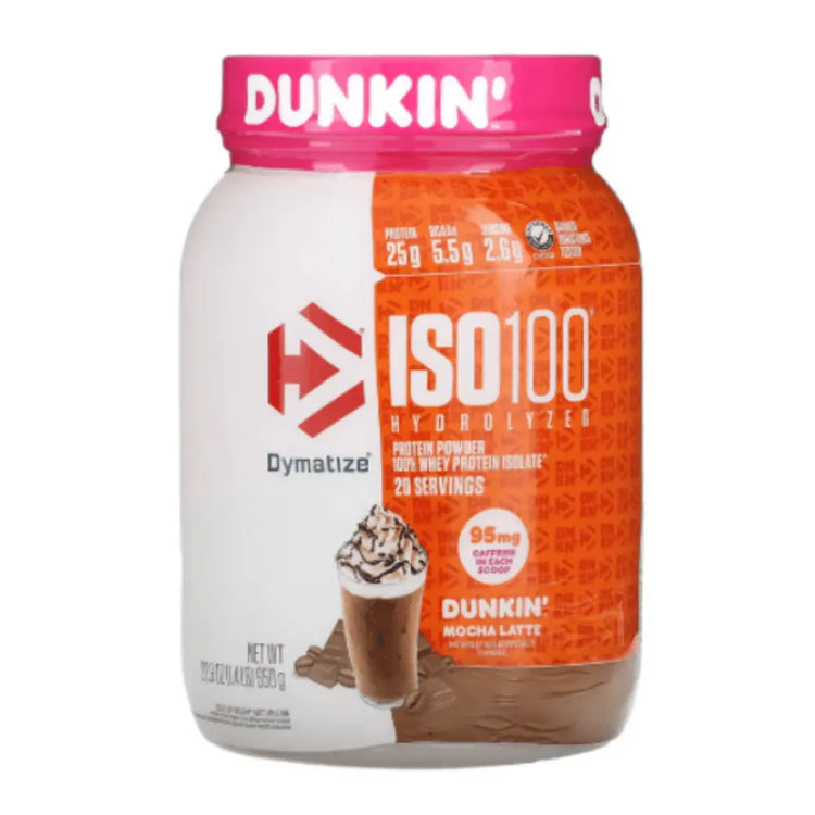 Dymatize ISO 100 Dunkin Whey Protein 650g 20 Servings Dymatize