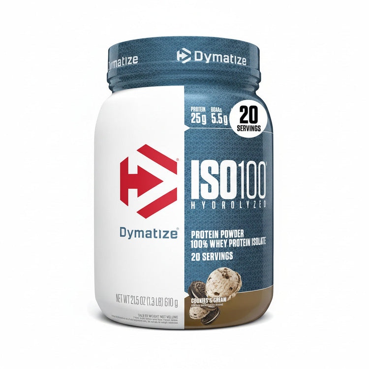 Dymatize ISO 100 Protein Powder - High-Quality Protein for Muscle Recovery- 20 servings Dymatize