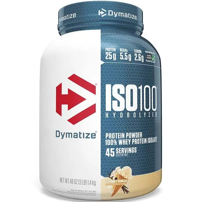 Dymatize ISO 100 Hydrolyzed : Protein & BCAAs