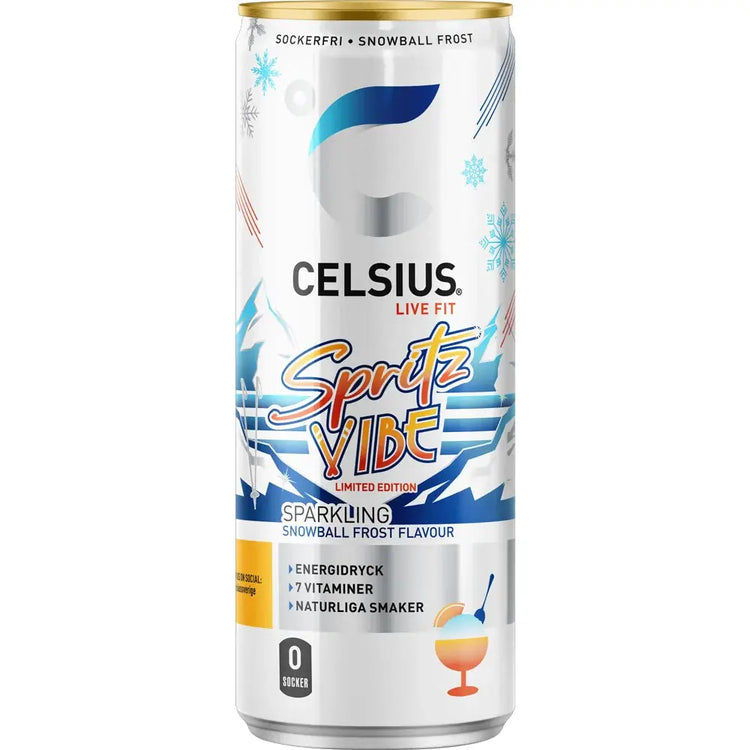 Energize Your Day with Celsius Sparkling Energy Drinks - 12-Pack of 335ml Cans Celsius