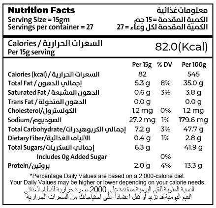 Enigma pistachio protein spread nutrition facts