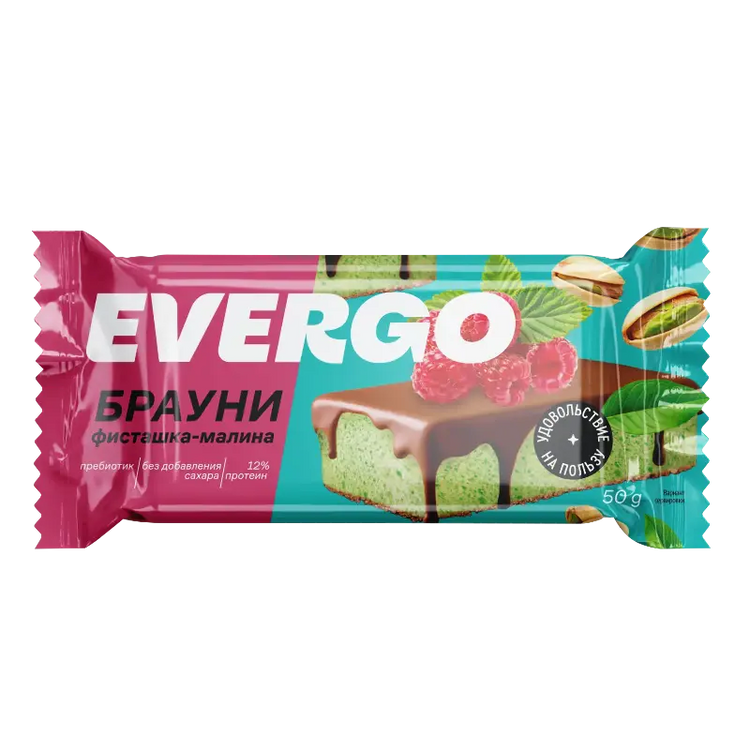 Evergo protein bar brownie 12x50g Evergo