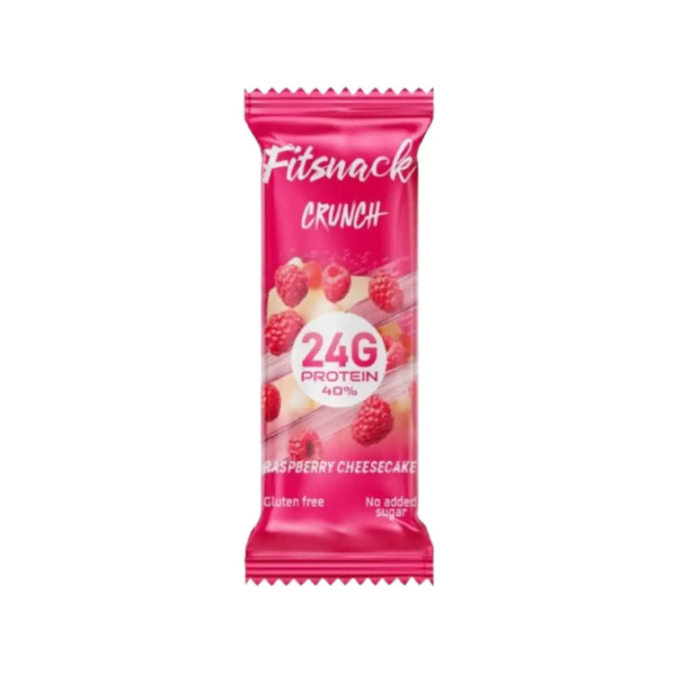 Fitsnack Crunch Bar with Collagen – No Added Sugar, High Fiber & Protein | 60g Fitsnack