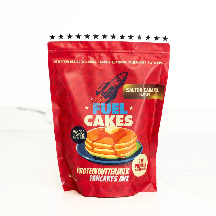 Fuel Cakes Protein Pancake chocolate hazelnut salted caramel