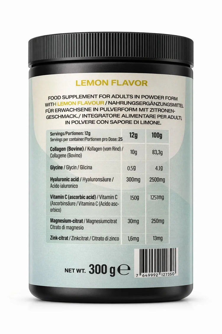 Go Fitness Collagen 300g – Premium Collagen Powder with Hyaluronic Acid & Vitamin C Go Fitness