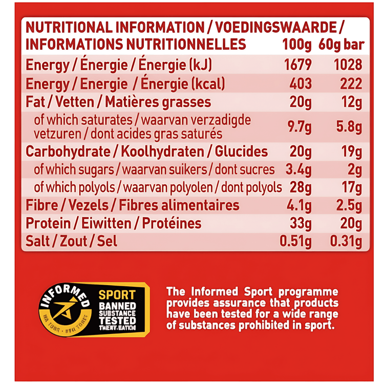 Grenade High Protein Bars- Perfect for Fitness Enthusiasts Box (12X60g- 720g )