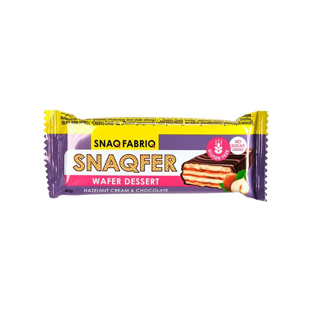 Snaq Fabriq Snaqfer Wafer Dessert | Hazelnut & Vanilla Cream- Puzzle ...