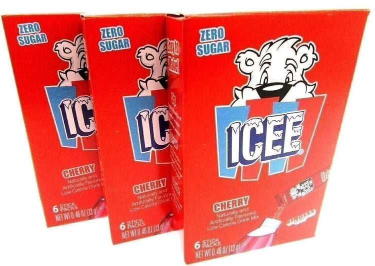 Icee  Zero Sugar Free ~ Drink 6 sticks Puzzle Supps