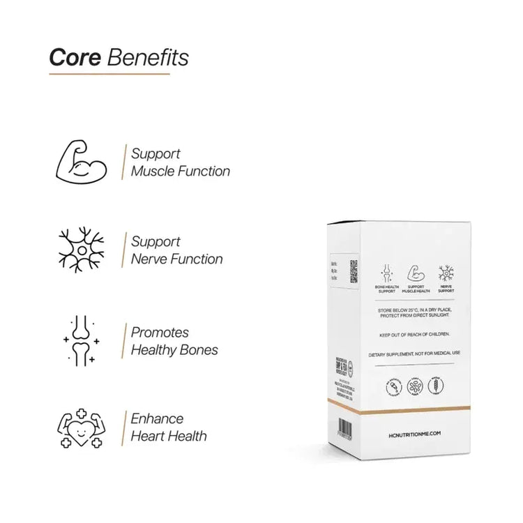 HC Nutrition Magnesium Citrate 60 Capsules HC Nutrition