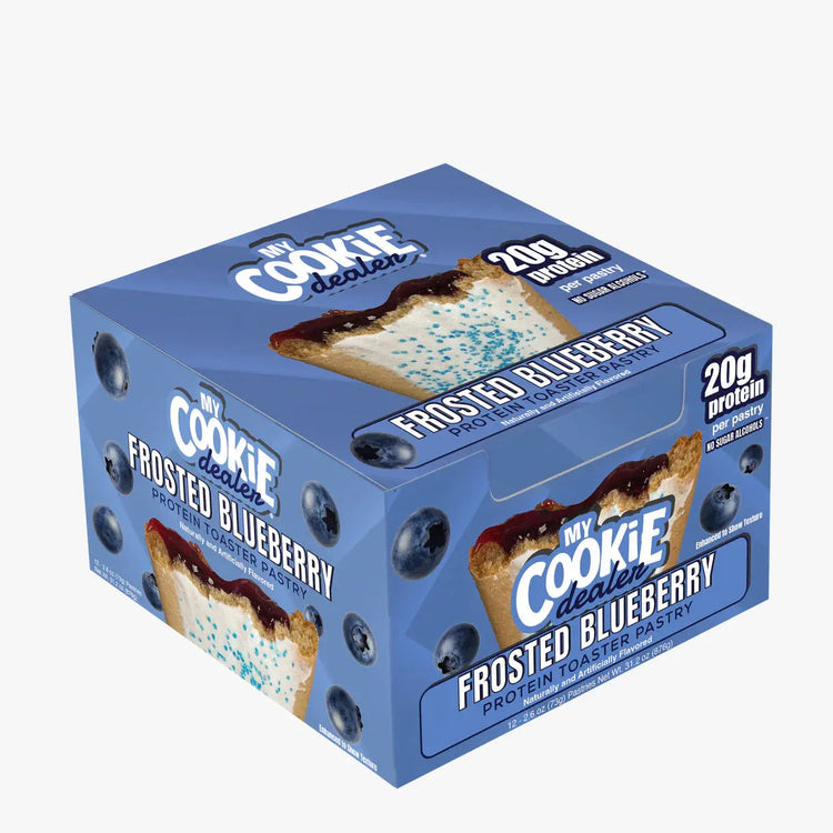 My cookie dealer Frosted Protein Toaster Pastry 2.6oz (12x73g) My Cookie Dealer