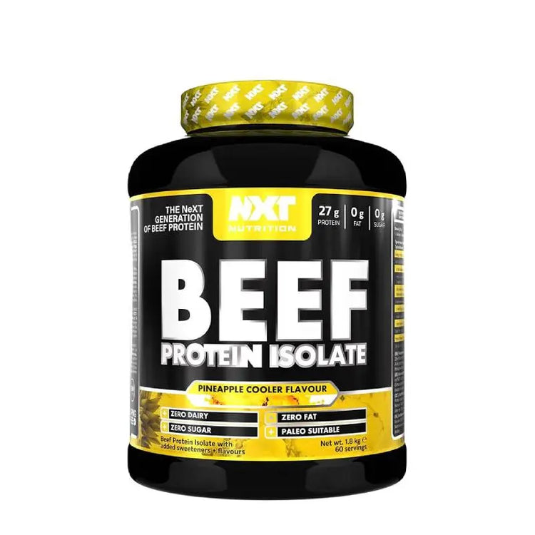 NXT Nutrition Beef Protein Isolate 1.8kg - Pure, Potent, and Perfect for Performance NXT Nutrition