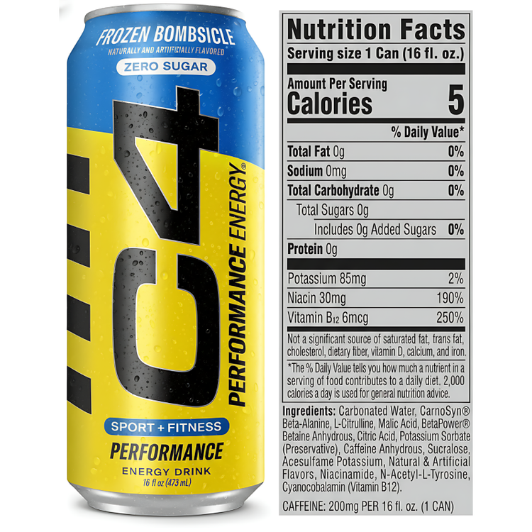 cEnergy Drink: Elevate Your Workout with Clinically Studied Ingredients and Zero Sugar