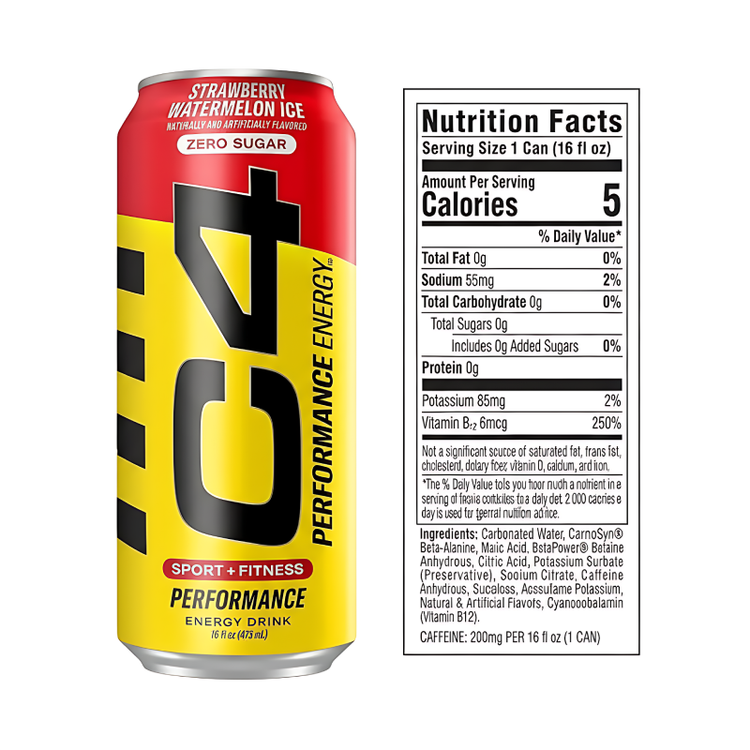 cEnergy Drink: Elevate Your Workout with Clinically Studied Ingredients and Zero Sugar