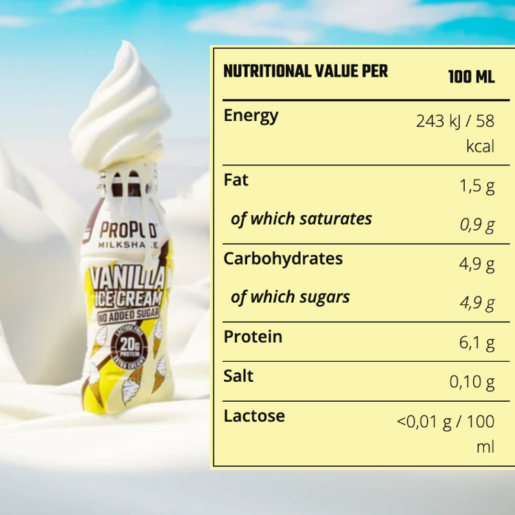 Propud Protein Milkshake 8x330ml: Creamy Chocolate Flavor | High-Protein Shake | UAE Fitness Fuel