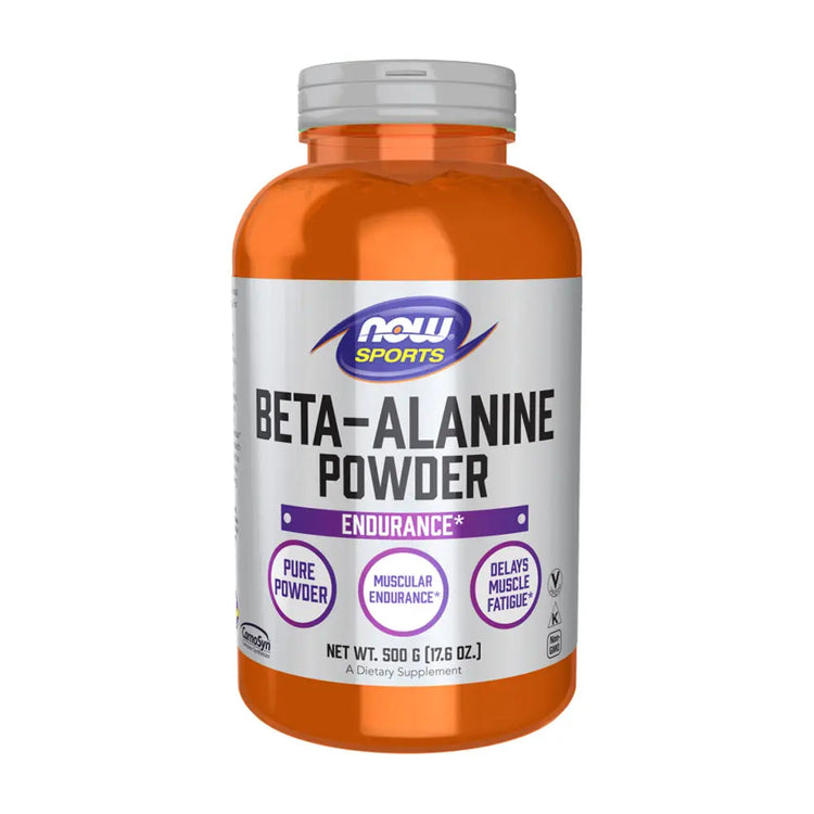 Now Beta Alanine Powder, 500 Gm, Pure Powder, Muscular Endurance, Delays Muscle Fatigue Puzzle Supps