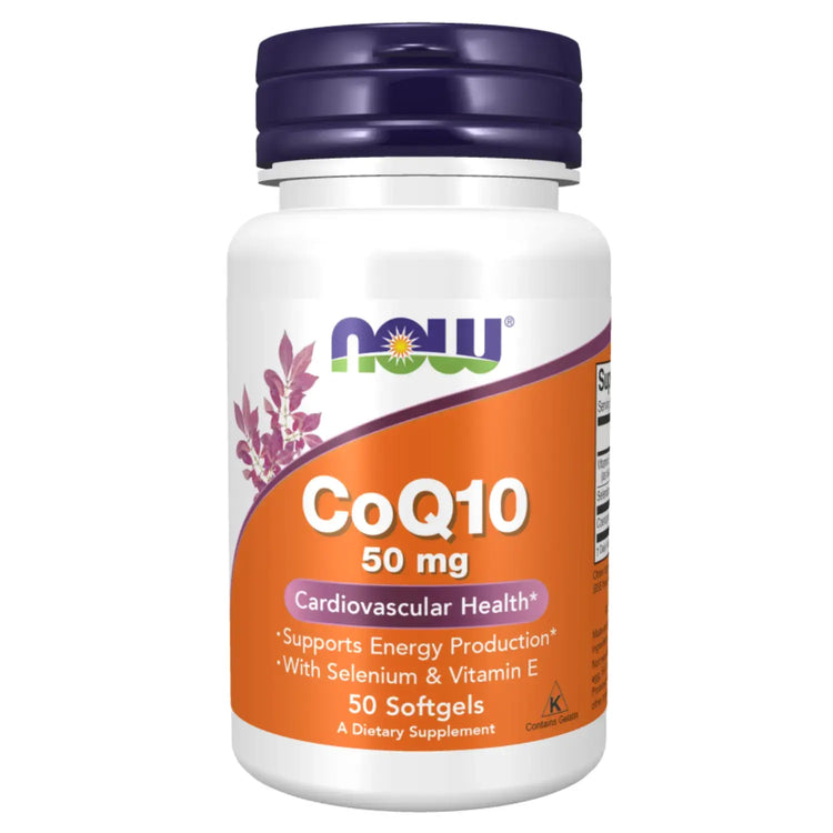 Now Foods Coq10 Vitamin, 100 Mg 50 Softgels NOW