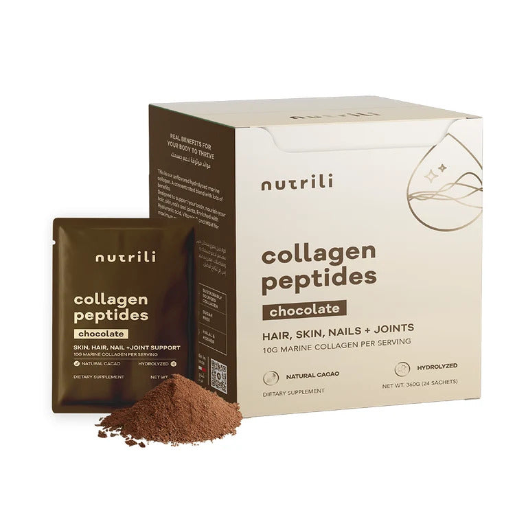 Nutrili Marine Collagen Peptides 24 servings Chocolate nutrili