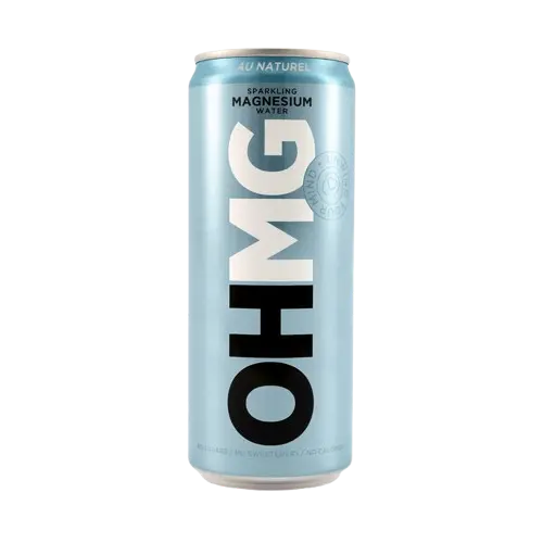 OHMG Sparkling Magnesium water cans 330ml OHMG