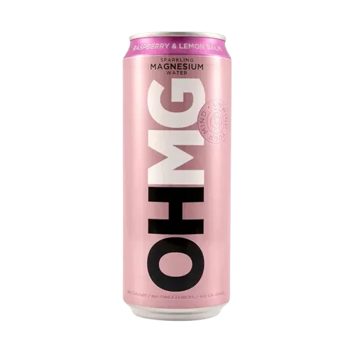 OHMG Sparkling Magnesium water cans 330ml OHMG