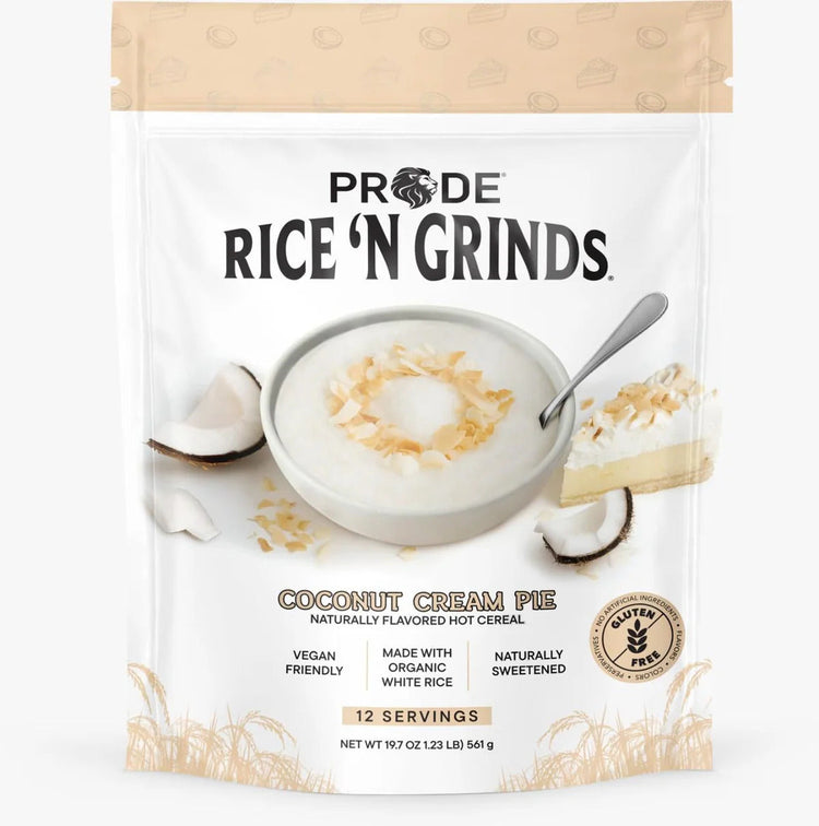 Pride Food Rice ‘N Grinds – Wholesome Natural Hot Rice Cereal 591.6g Pride