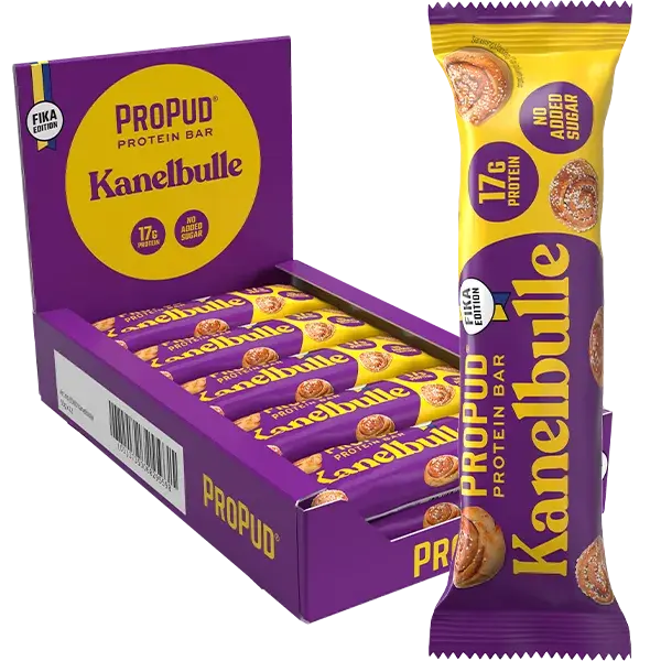 ProPud Protein Bar- No Sugar, High Protein Snack, Low Carb, Gluten-Free | 12x55g Propud