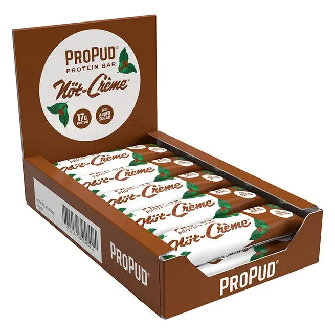ProPud Protein Bar- No Sugar, High Protein Snack, Low Carb, Gluten-Free | 12x55g Propud