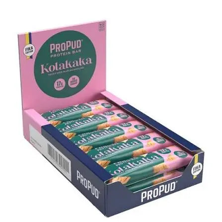 ProPud Protein Bar- No Sugar, High Protein Snack, Low Carb, Gluten-Free | 12x55g Propud