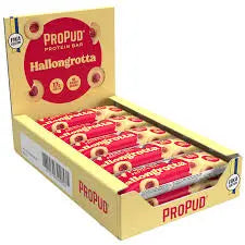 ProPud Protein Bar- No Sugar, High Protein Snack, Low Carb, Gluten-Free | 12x55g Propud