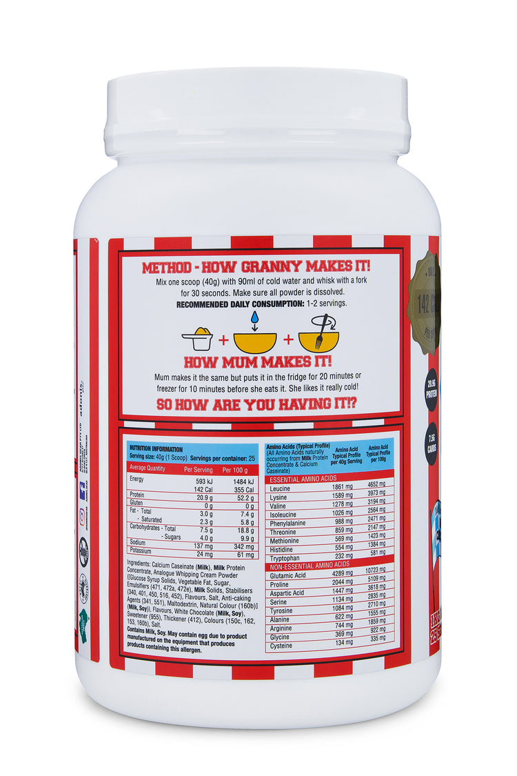 Adonis Protein Cookie Dough - Irresistible Taste, Guilt-Free Goodness, High Protein (1kg)