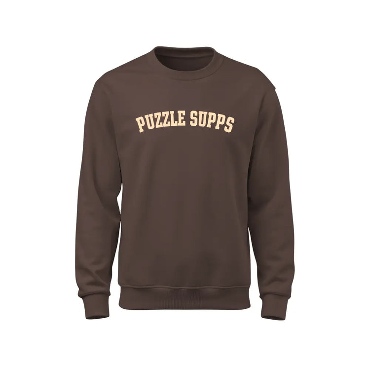 Puzzle Supps Sweatshirt – Premium Fleece Unisex Sweater Puzzle Supps