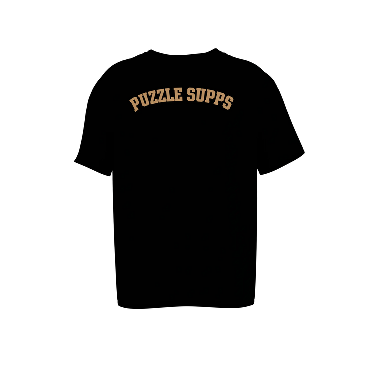 Puzzle Supps Trainee T-Shirt – Lightweight Viscose Blend – Japanese Back Print – Athletic Fit – Unisex Gym & Lifestyle Wear Puzzle Supps